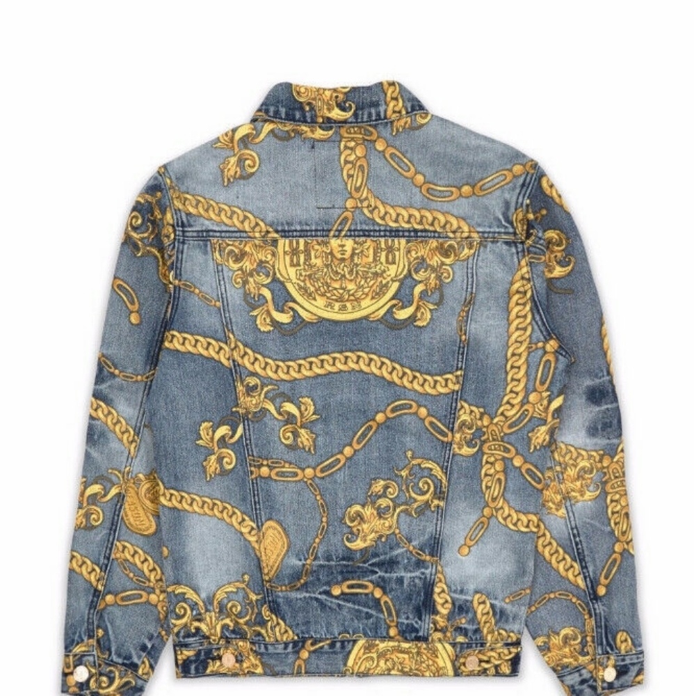 Chain Denim Jacket - Picture 2 of 2